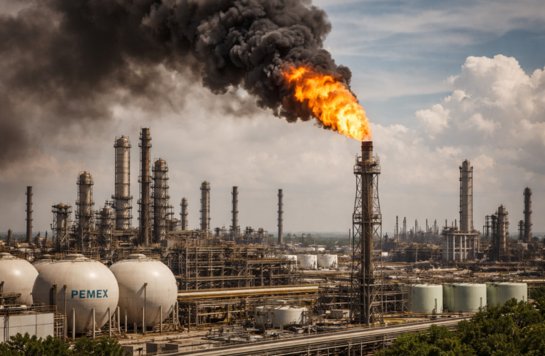 Conflicto en Tabasco: comunidades y ONG exigen freno a emisiones de Pemex